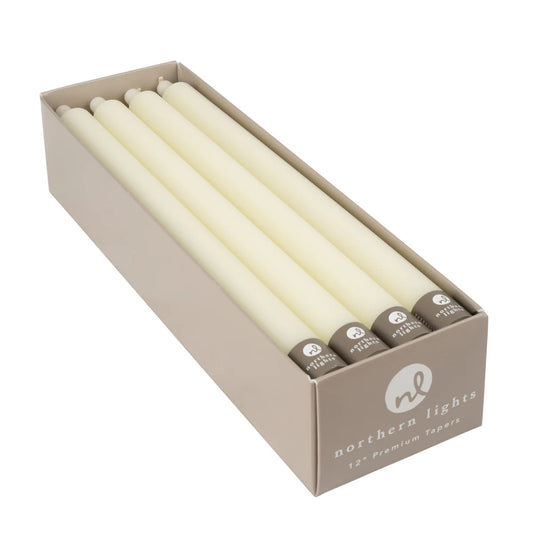 Northern Lights 12 in taper - Ivory