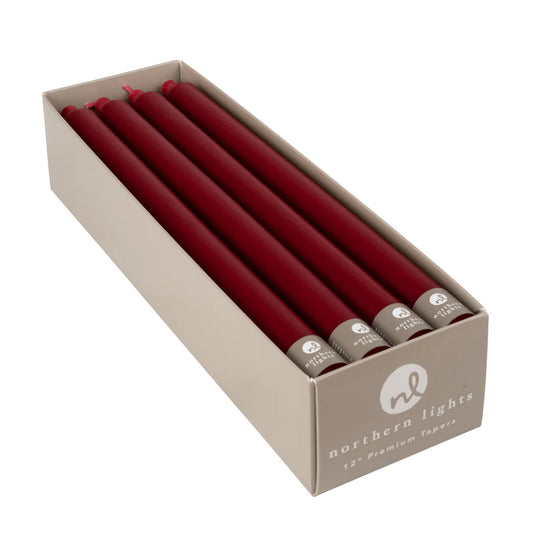 Northern Lights 12 in taper - Crimson