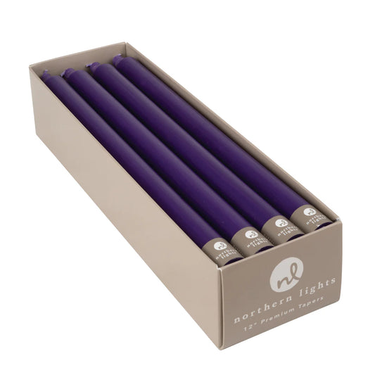 Northern Lights 12 in taper - Purple