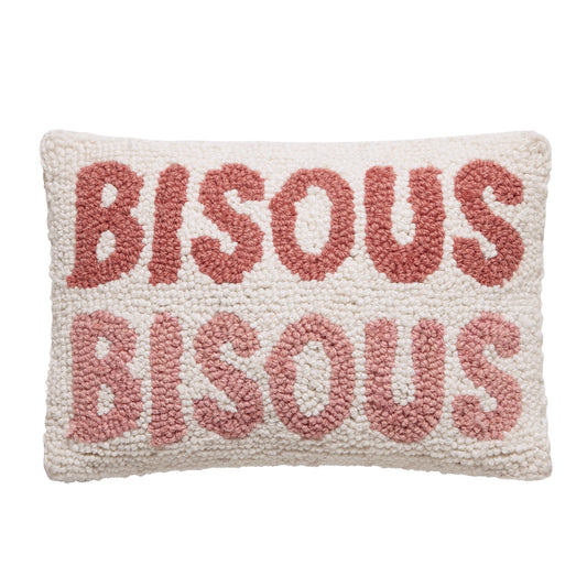 Peking Handicraft Bisous Hook Pillow
