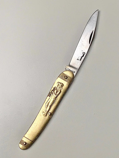 Brass Pocket Knife