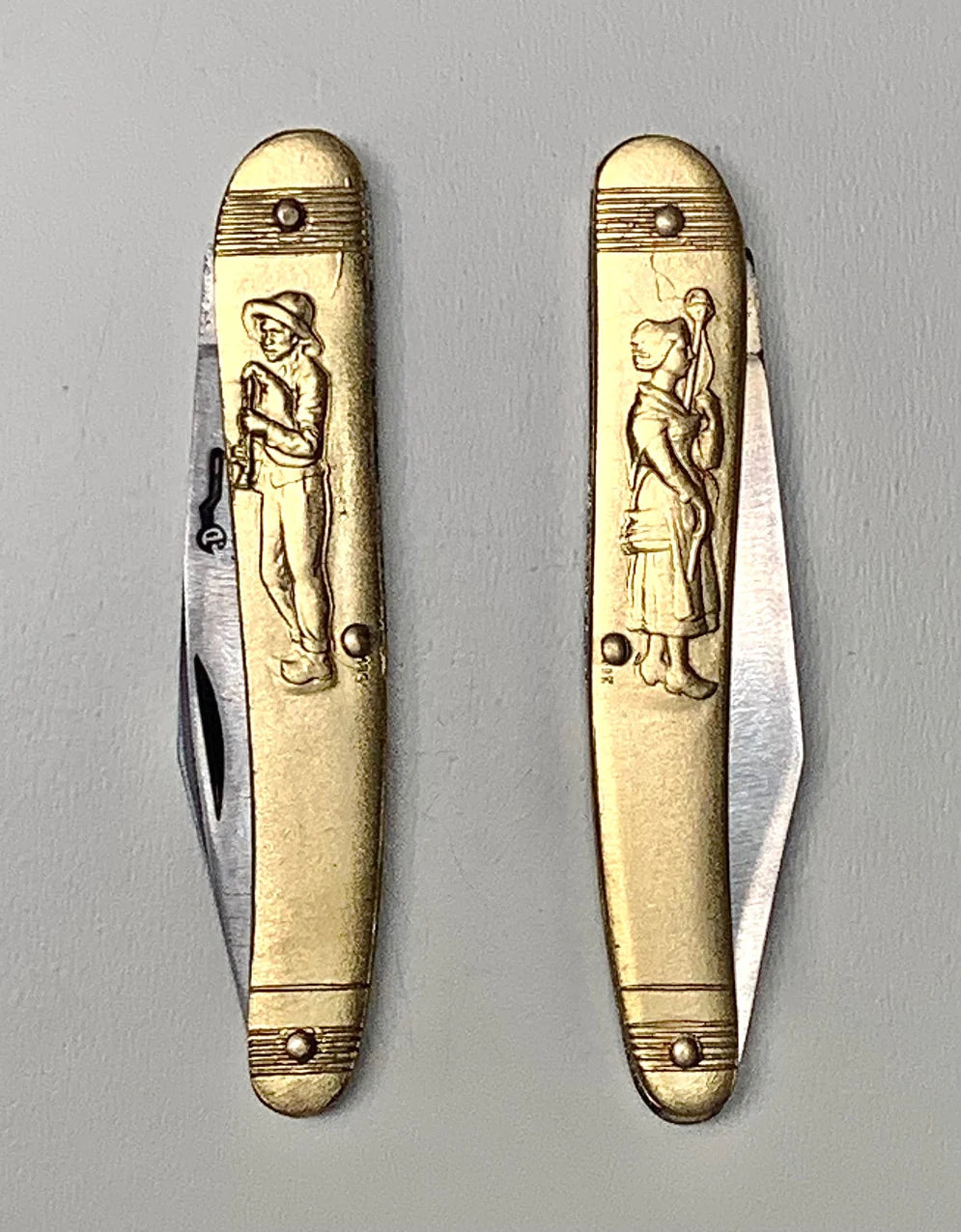 Brass Pocket Knife