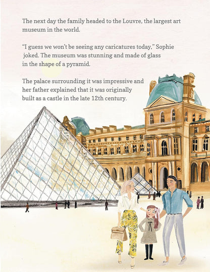 Sightseeing Sophie in Paris by Yola Thorp
