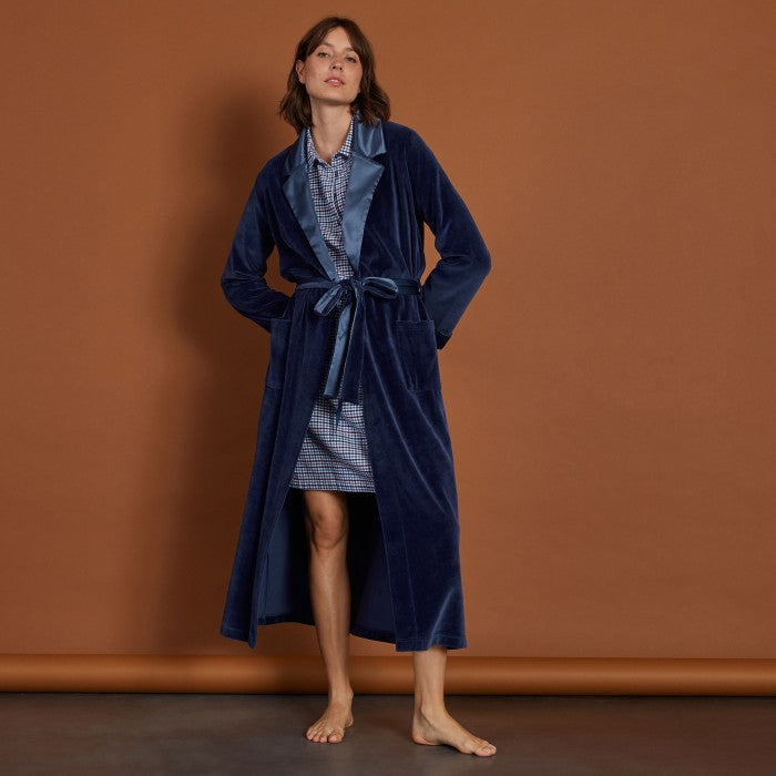 Laurence Tavernier Velvet Bath Robe