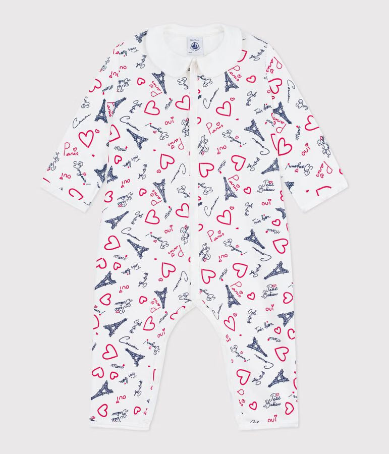 Parisian Print Romper