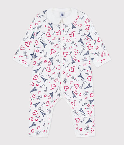 Parisian Print Romper