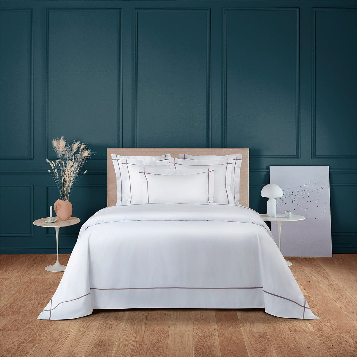 Yves Delorme Athena Flat Sheet - Iris