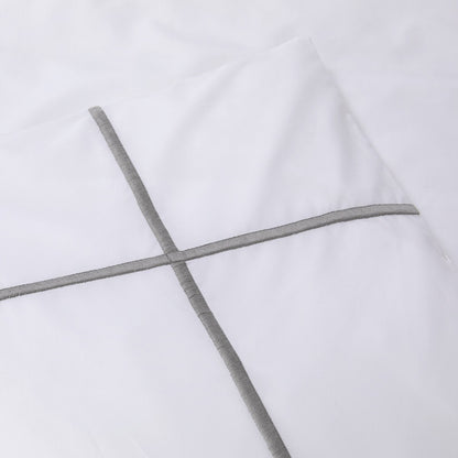 Yves Delorme Athena Duvet Cover - Platine