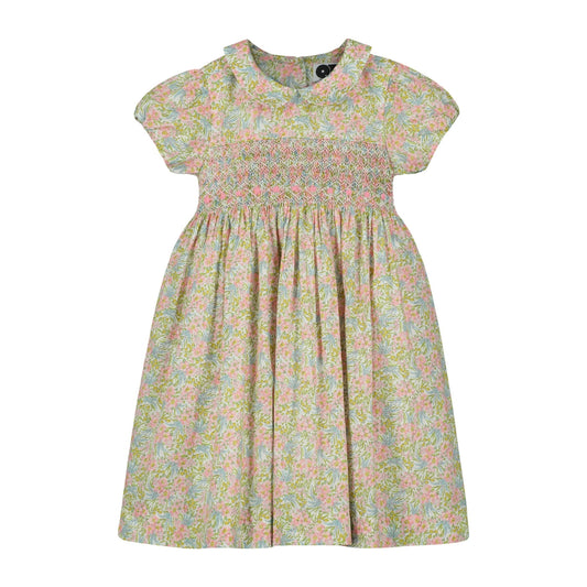 Question Everything Aubrielle Floral Smocked Dress