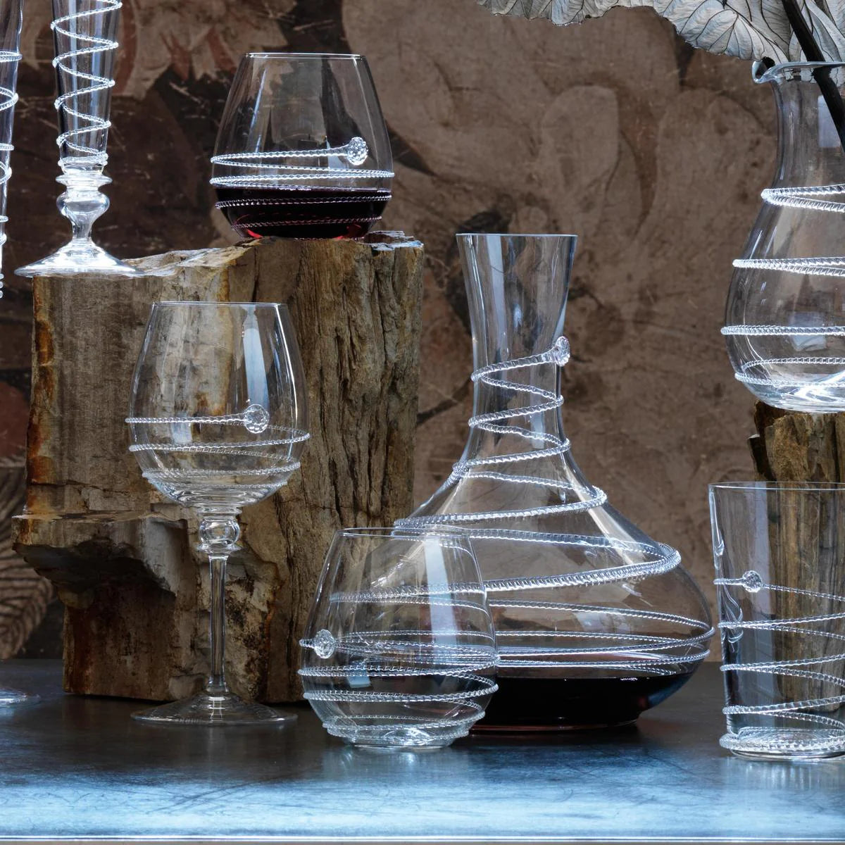 Juliska Amalia Stemless Red Wine Glass