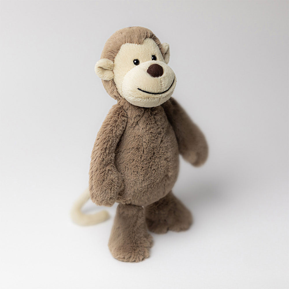  Medium Bashful Monkey Mサイズ　お猿さん Jellycat (ｼﾞｪﾘｰｷｬｯﾄ）Bashful Monkey Medium バシュフル モンキー M