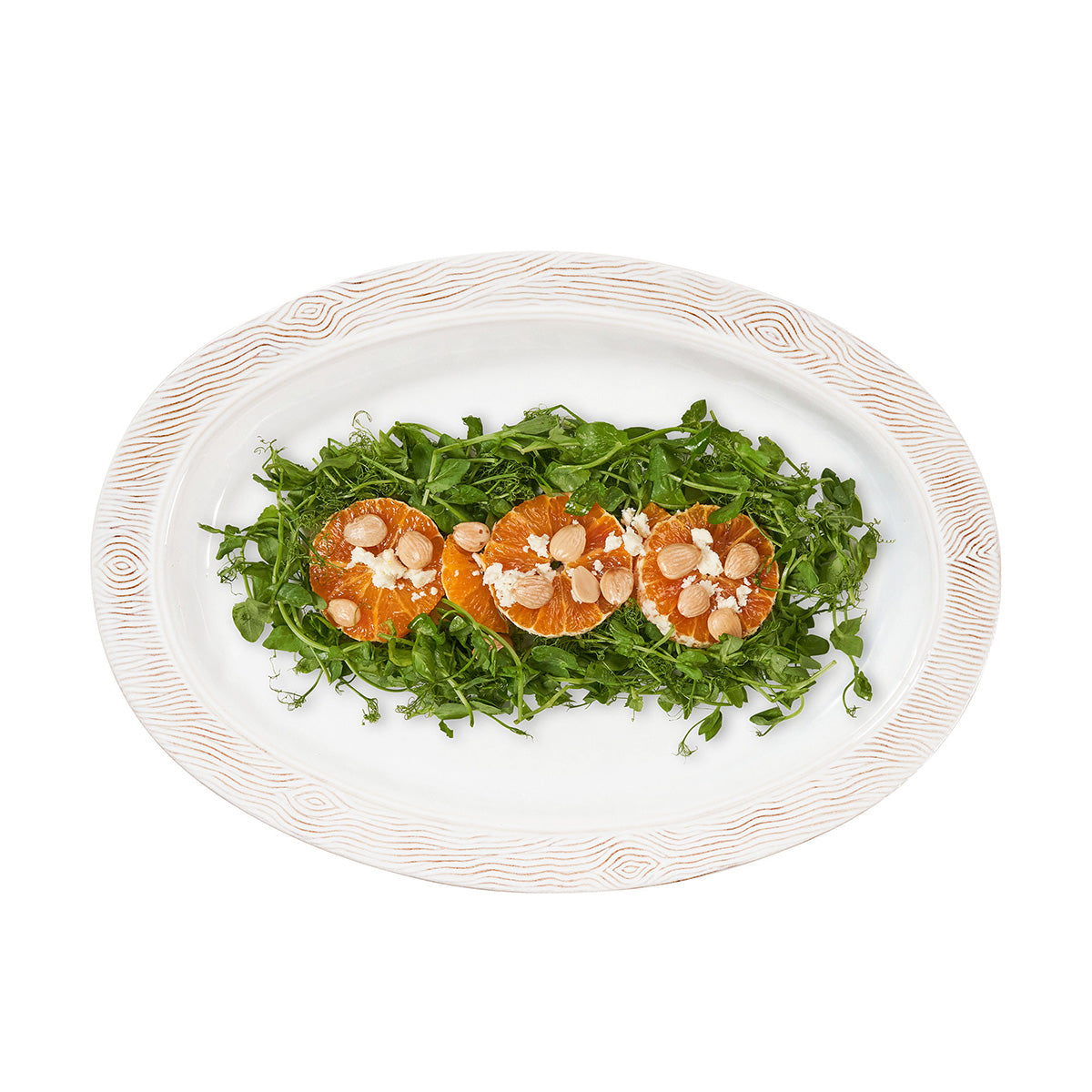 Juliska Blenheim Oak 18" Platter - Whitewash