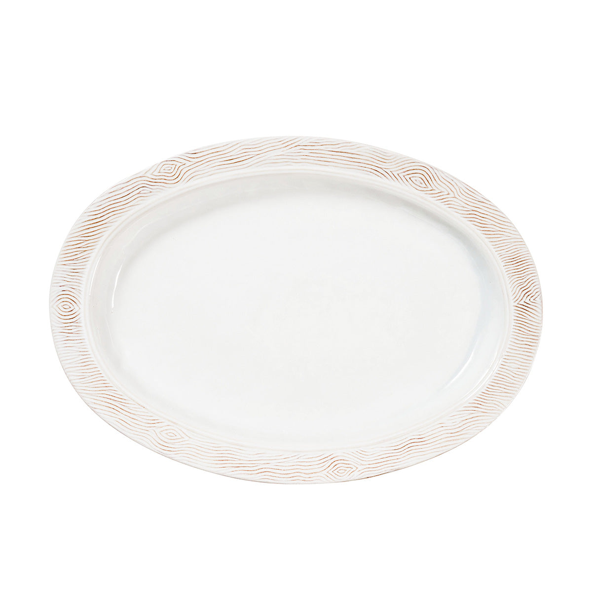 Juliska Blenheim Oak 18" Platter - Whitewash