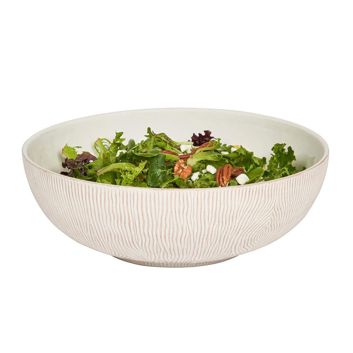 Juliska Blenheim Oak 12" Serving Bowl - Whitewash - La Petite Maison