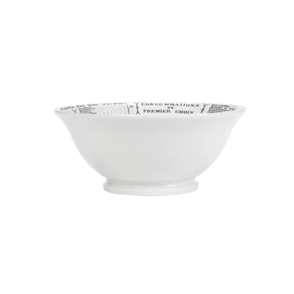 Pillivuyt Footed Salad Bowl - La Petite Maison