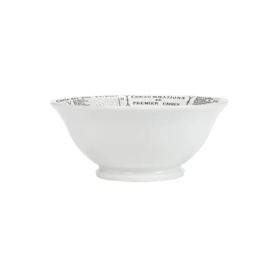 Pillivuyt Footed Salad Bowl - La Petite Maison