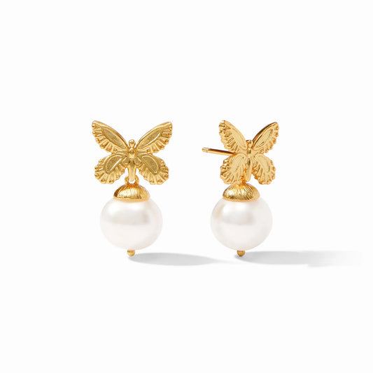 Julie Vos Butterfly Drop Earrings