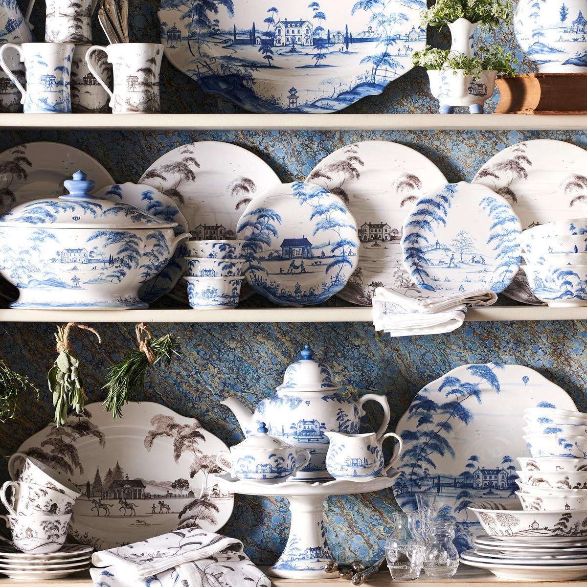 Juliska Country Estate Delft Blue Mug Sporting