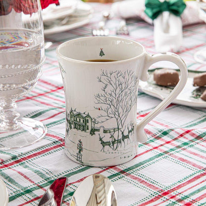 Juliska Country Estate Winter Frolic Mug - Evergreen