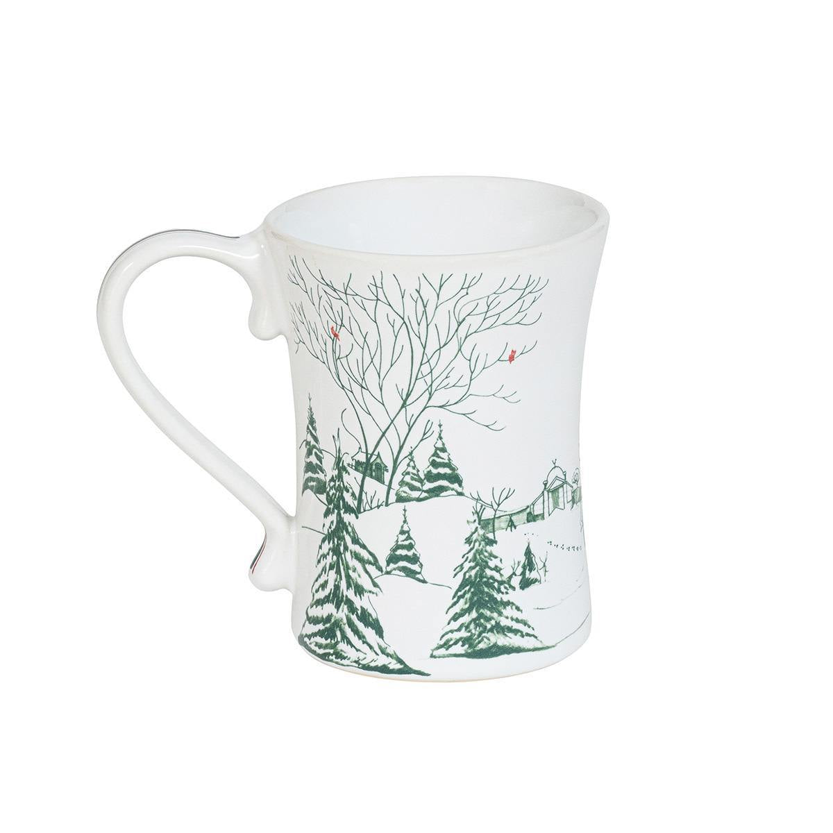 Juliska Country Estate Winter Frolic Mug - Evergreen