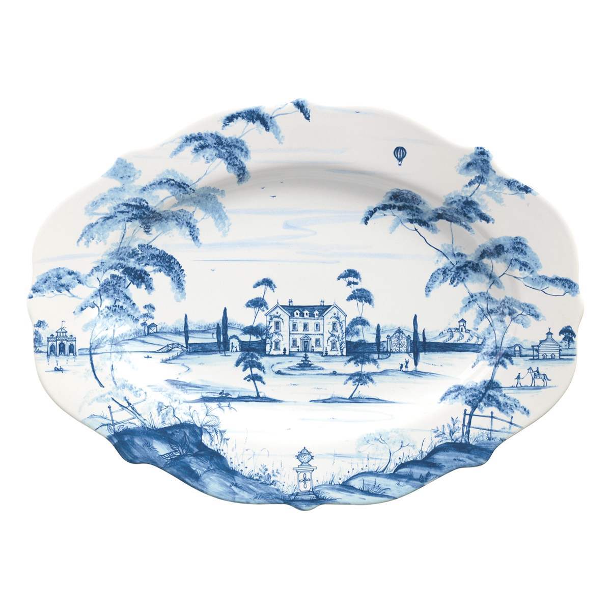 Juliska Country Estate 18.5" Platter - Delft Blue