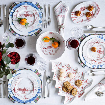 Juliska Country Estate Winter Frolic Ruby Tree Platter