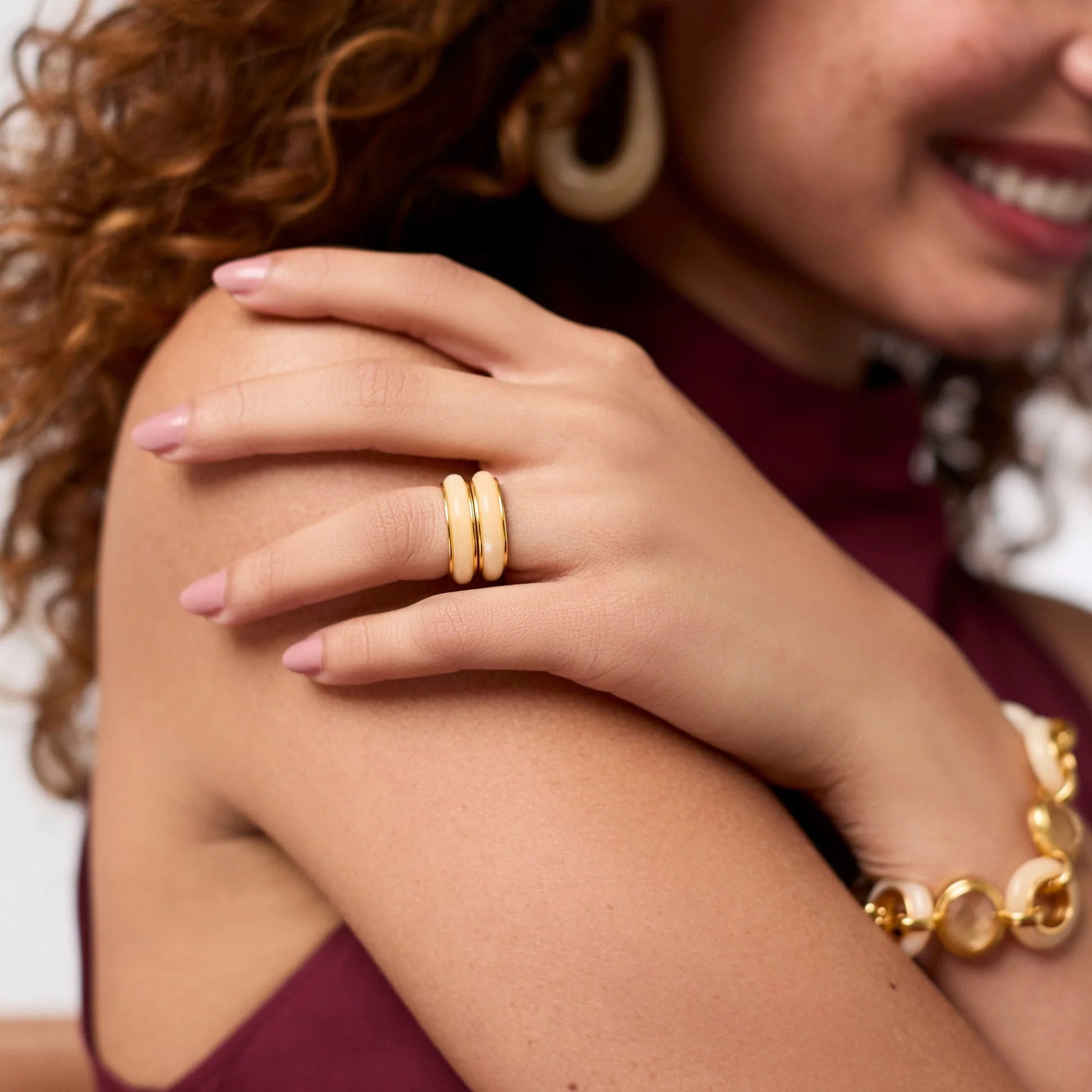 Julie Vos Carnaby Duet Ring