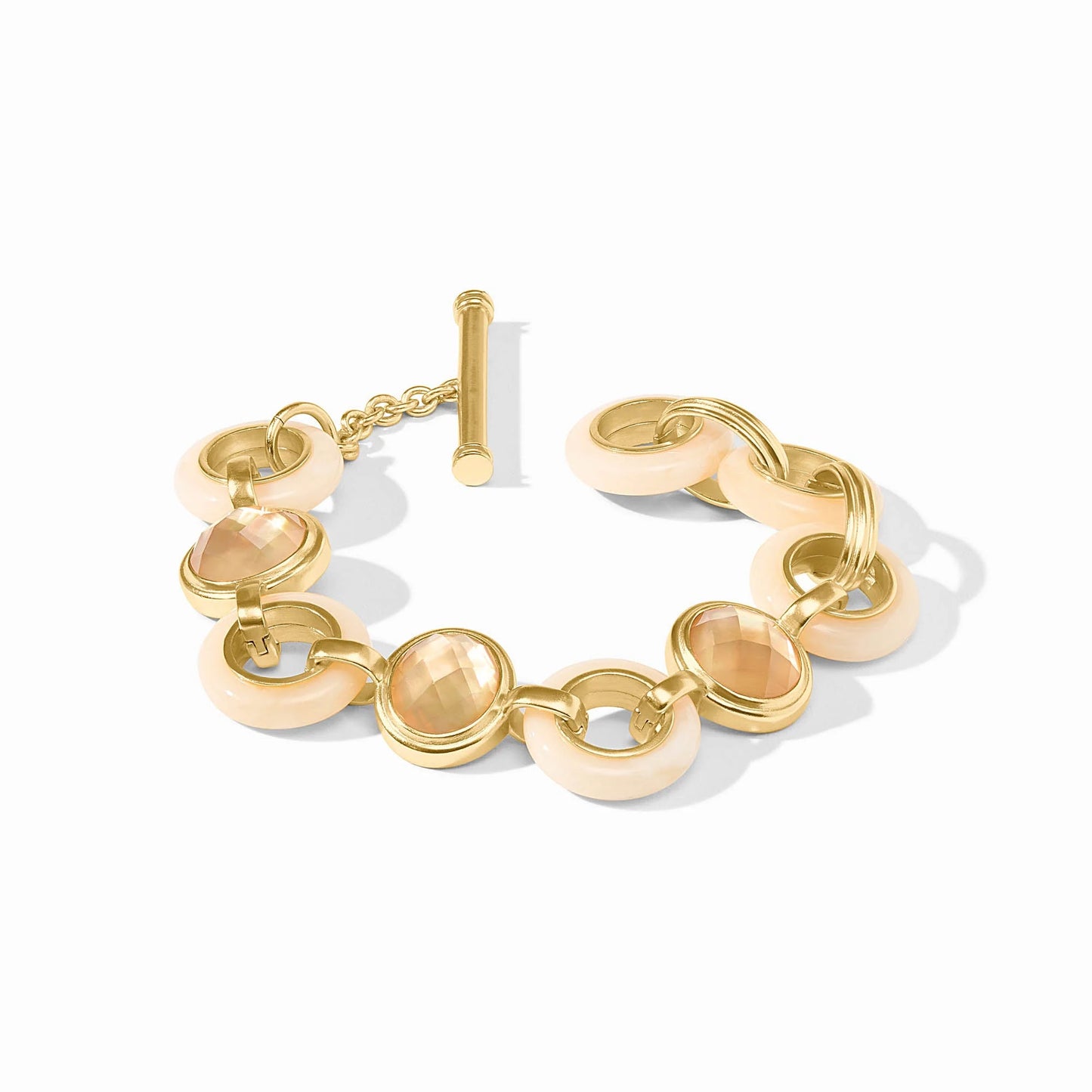 Julie Vos Carnaby Stone Bracelet - Ivory