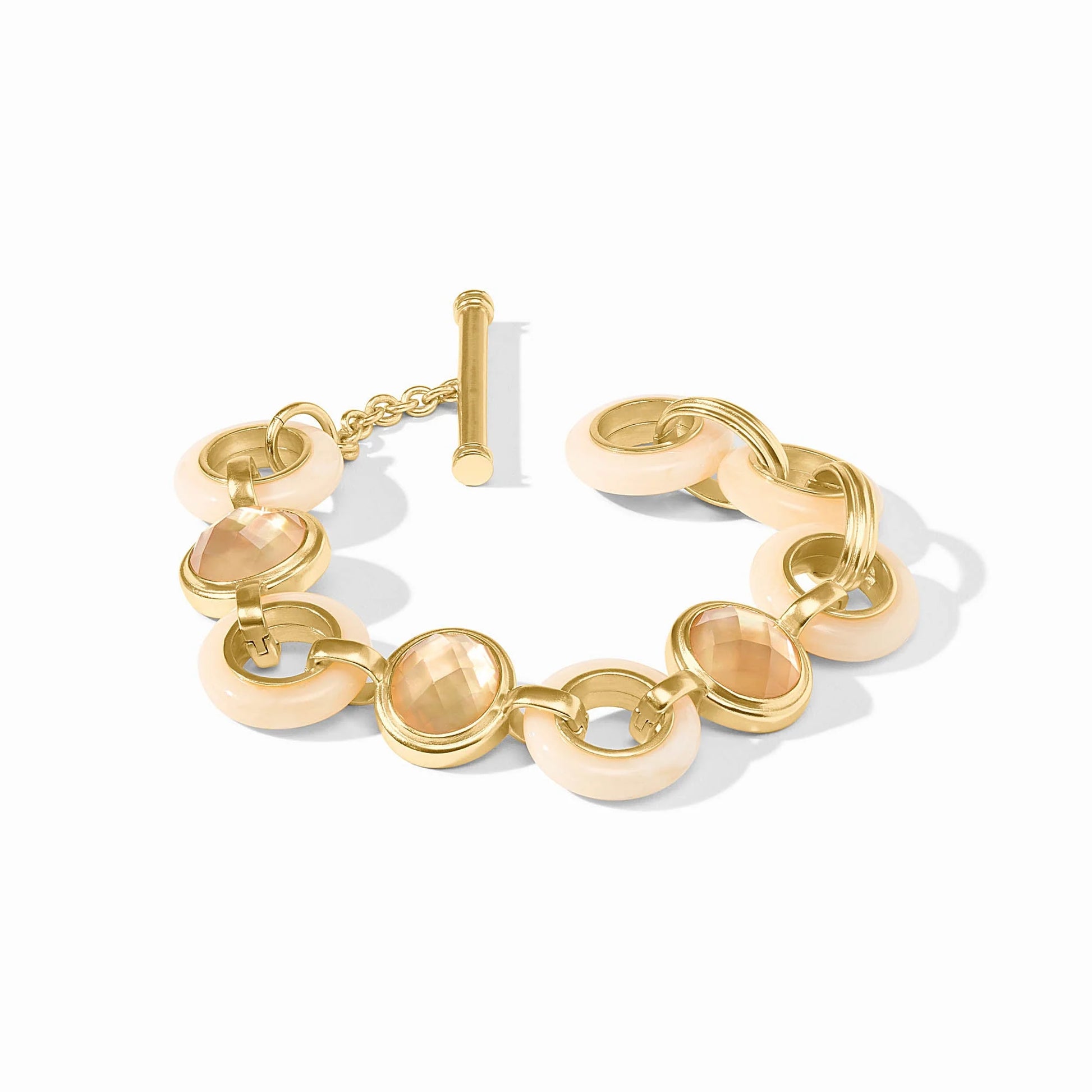 Julie Vos Carnaby Stone Bracelet - Ivory