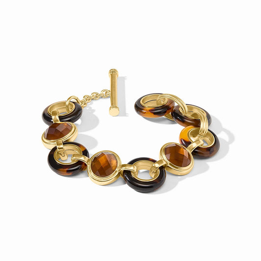 Julie Vos Carnaby Stone Bracelet - Tortoiseshell