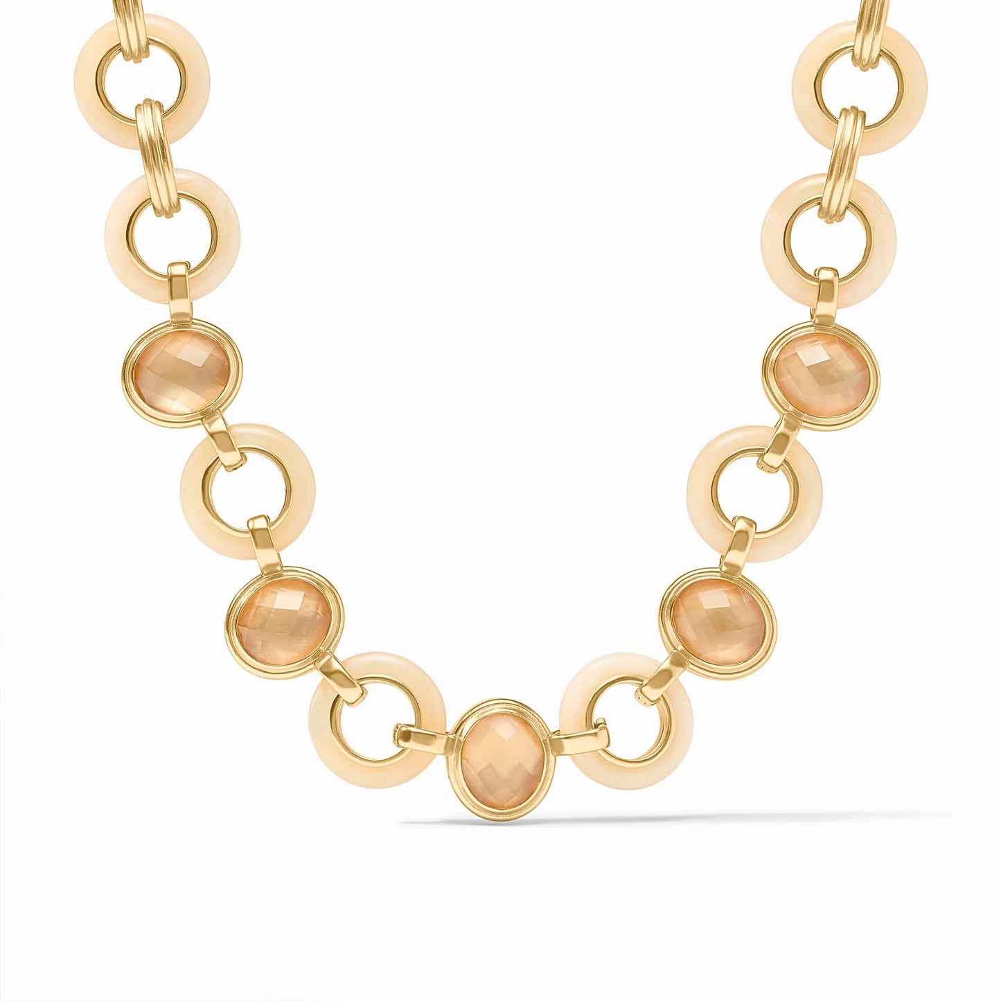 Julie Vos Carnaby Stone Necklace - Ivory