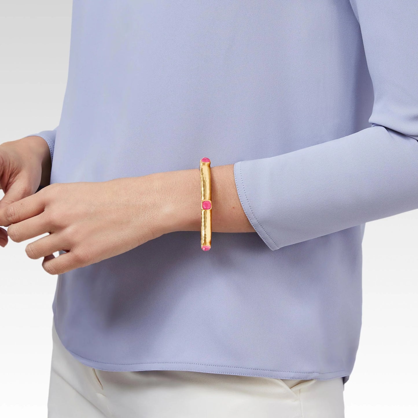 Catalina Stone Hinge Bangle