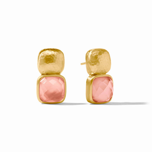 Julie Vos Catalina Earring Iridescent Melon
