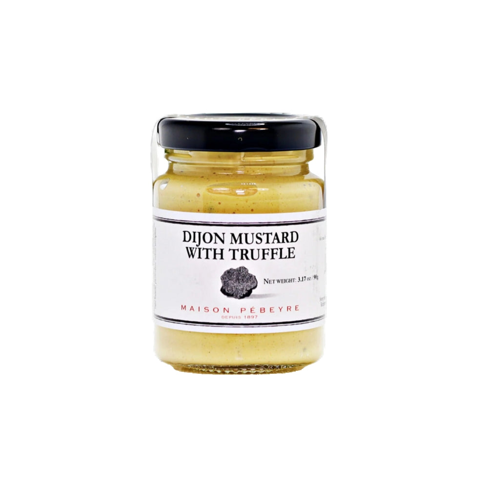 Pebeyre Dijon Mustard with Truffle 3.17 oz