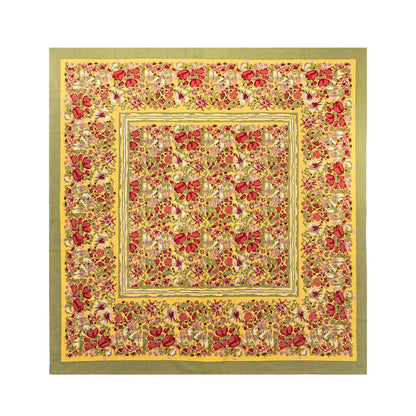 Couleur Nature Jardin Tablecloth Red & Green