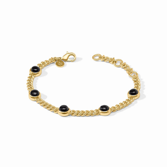 Dolce Delicate Bracelet - Obsidian Black
