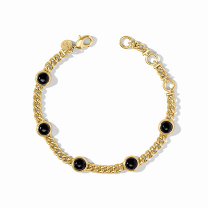 Dolce Delicate Bracelet - Obsidian Black