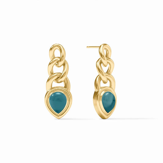 Julie Vos  Dolce Earring - Iridescent Montana Blue