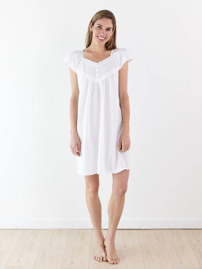 Jacaranda Living Valerie Nightgown Cap Sleeve