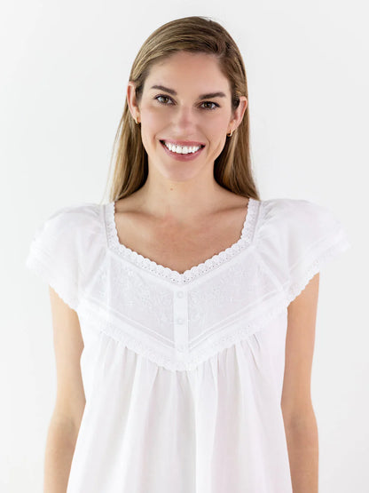 Jacaranda Living Valerie Nightgown Cap Sleeve