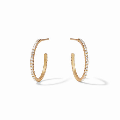 Julie Vos Windsor Hoop Earring - Small - La Petite Maison