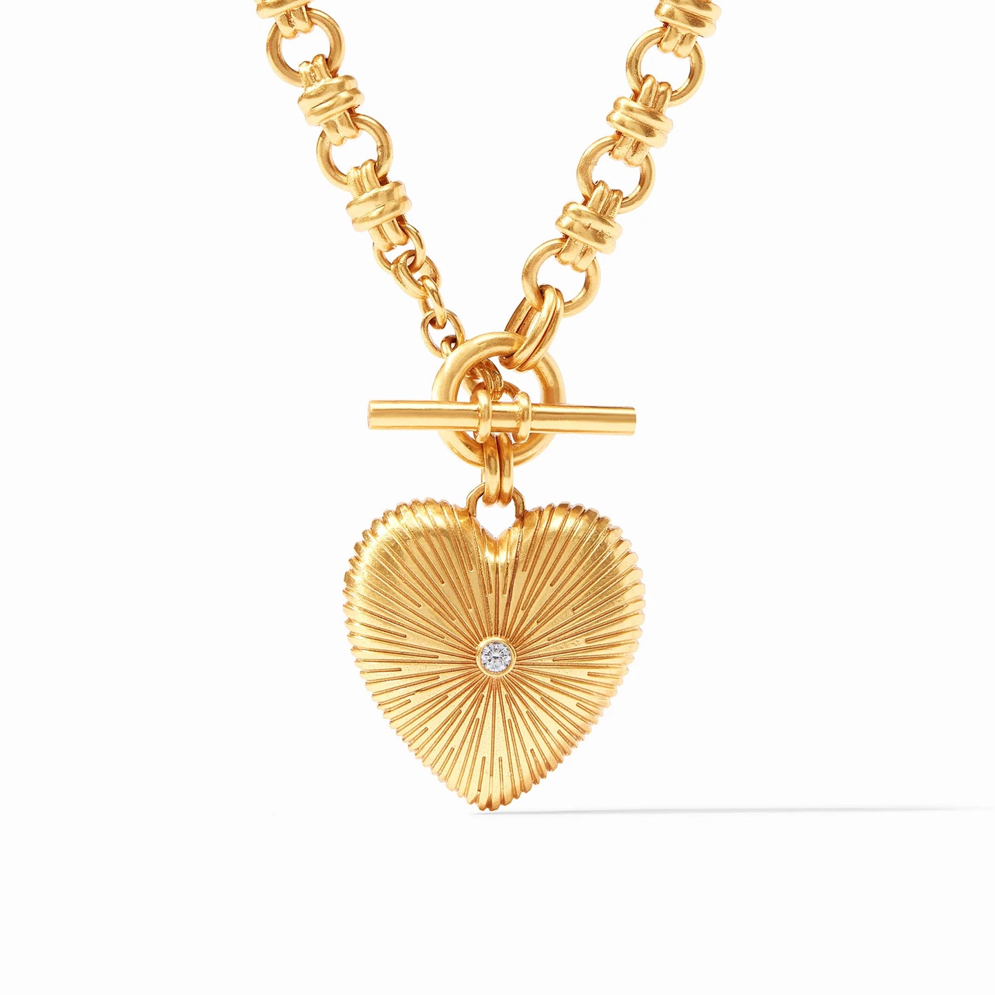 Julie Vos Esme Heart Necklace 