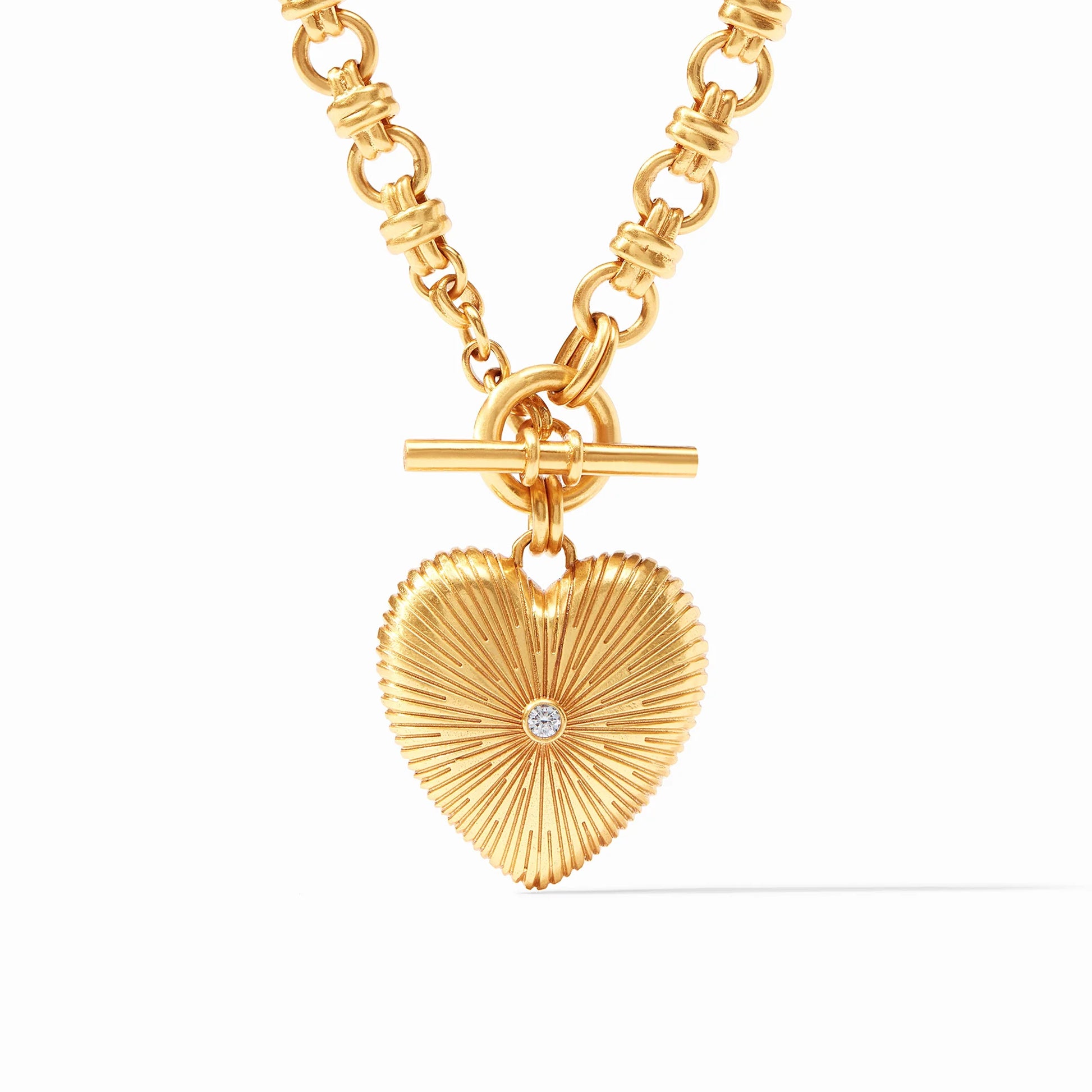 Julie Vos Esme Heart Necklace 