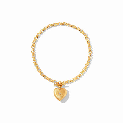 Julie Vos Esme Heart Necklace 