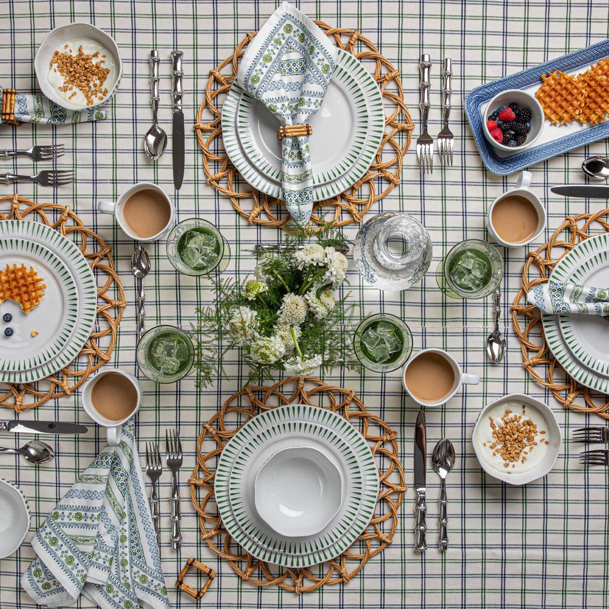 Juliska Bamboo Polished Place Setting
