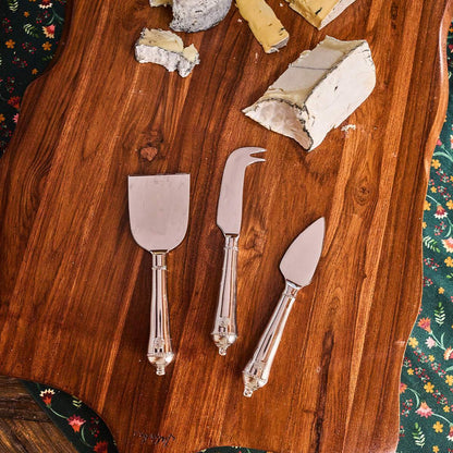 Juliska Berry & Thread Cheese Knife Assorted Set/3 - Polished