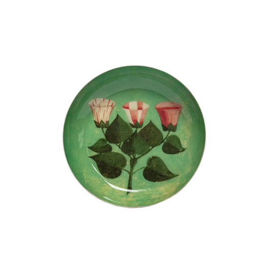 Roomytown Enamel Round Tray - Festival of Flowers