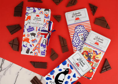 Le chocolat des Français Chocolate Box Trio 