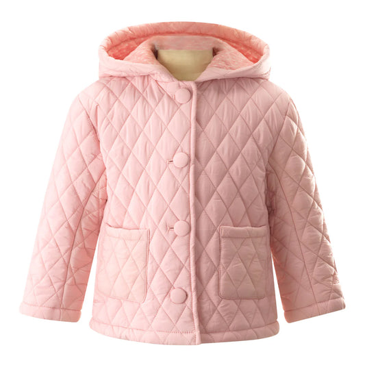 Rachel Riley Quilted Jacket Pink