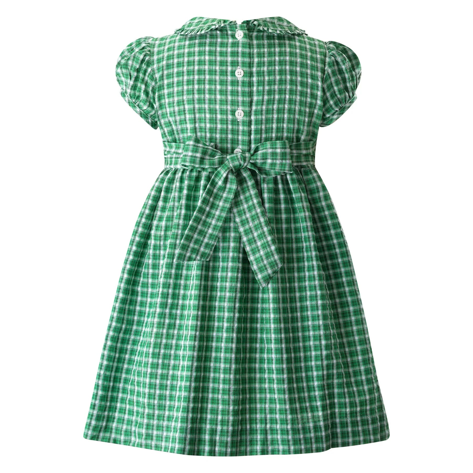 rachel green checkered dress Rachel Riley Red/Green Plaid Ruffle Dress- Size 10Y The Saved Collection